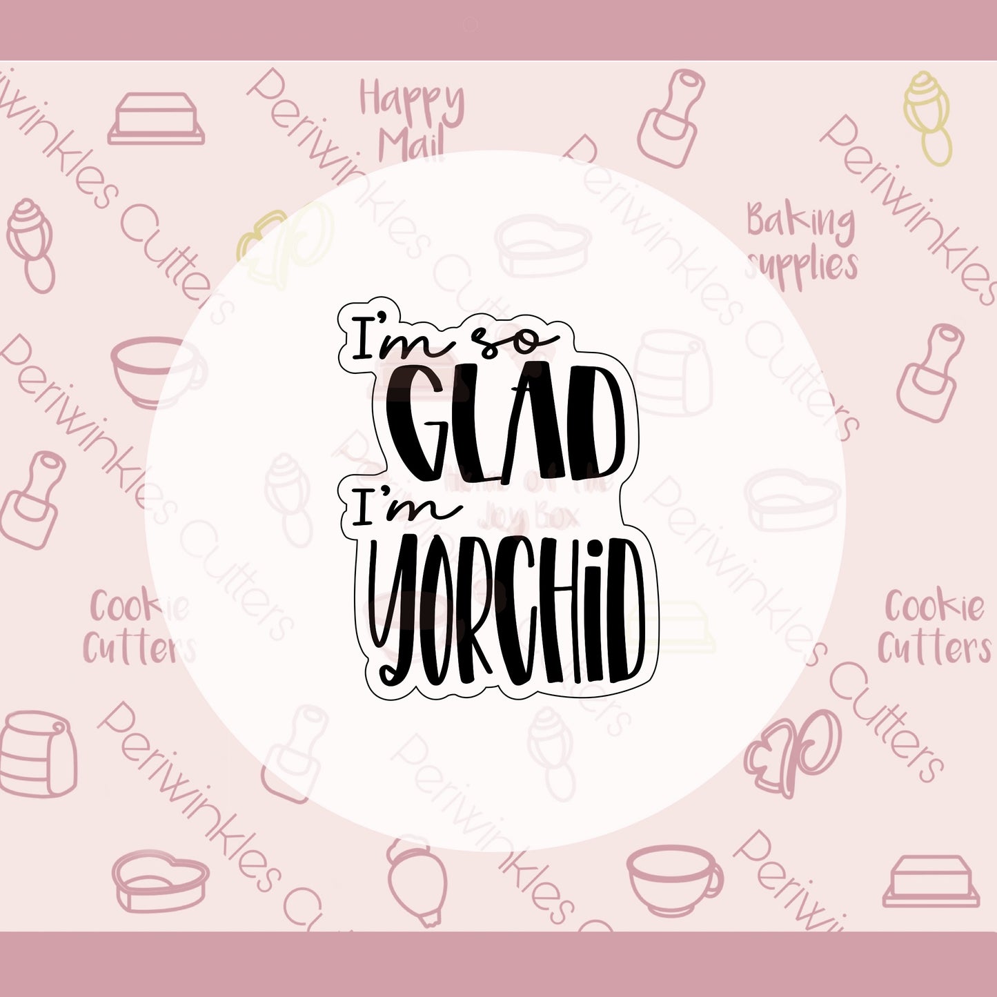 Orchid Set of 2 Cookie Cutter