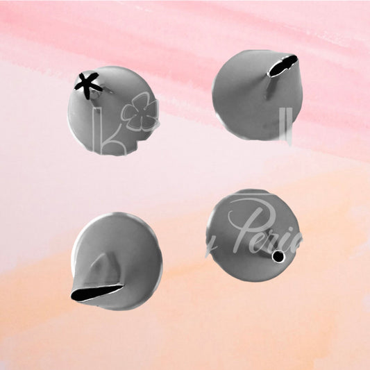 Ateco Pipping Tips - Periwinkles Cutters Icing Tip