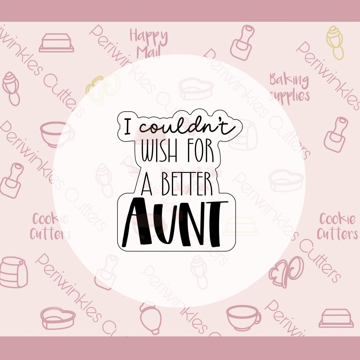 I couldn’t Wish Set of 2 Cookie Cutter - Periwinkles Cutters Cookie Cutter