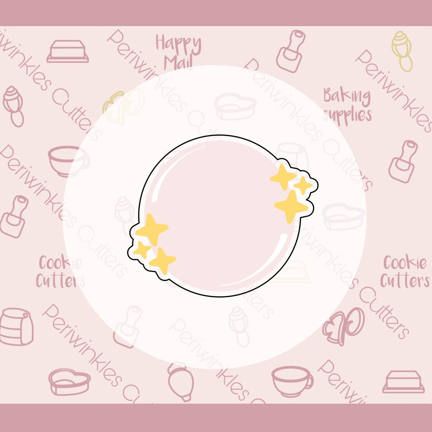 Wicked Magic Ball Cookie Cutter - Periwinkles Cutters Cookie Cutter