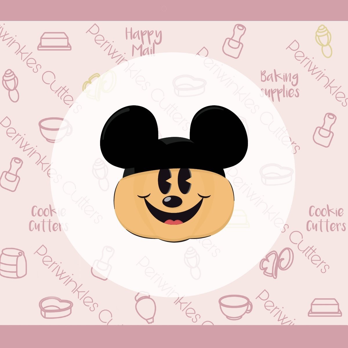 13 Mouse Not So Scary Halloween Set of Cookie Cutters - Periwinkles Cutters Cookie Cutter