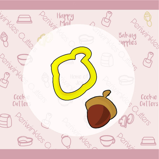 Acorn Cookie Cutter - Periwinkles Cutters