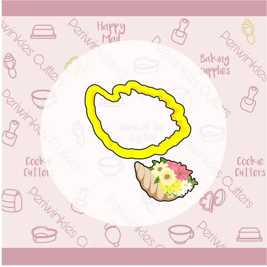 Adriana Cornucopia Cookie Cutter - Periwinkles Cutters