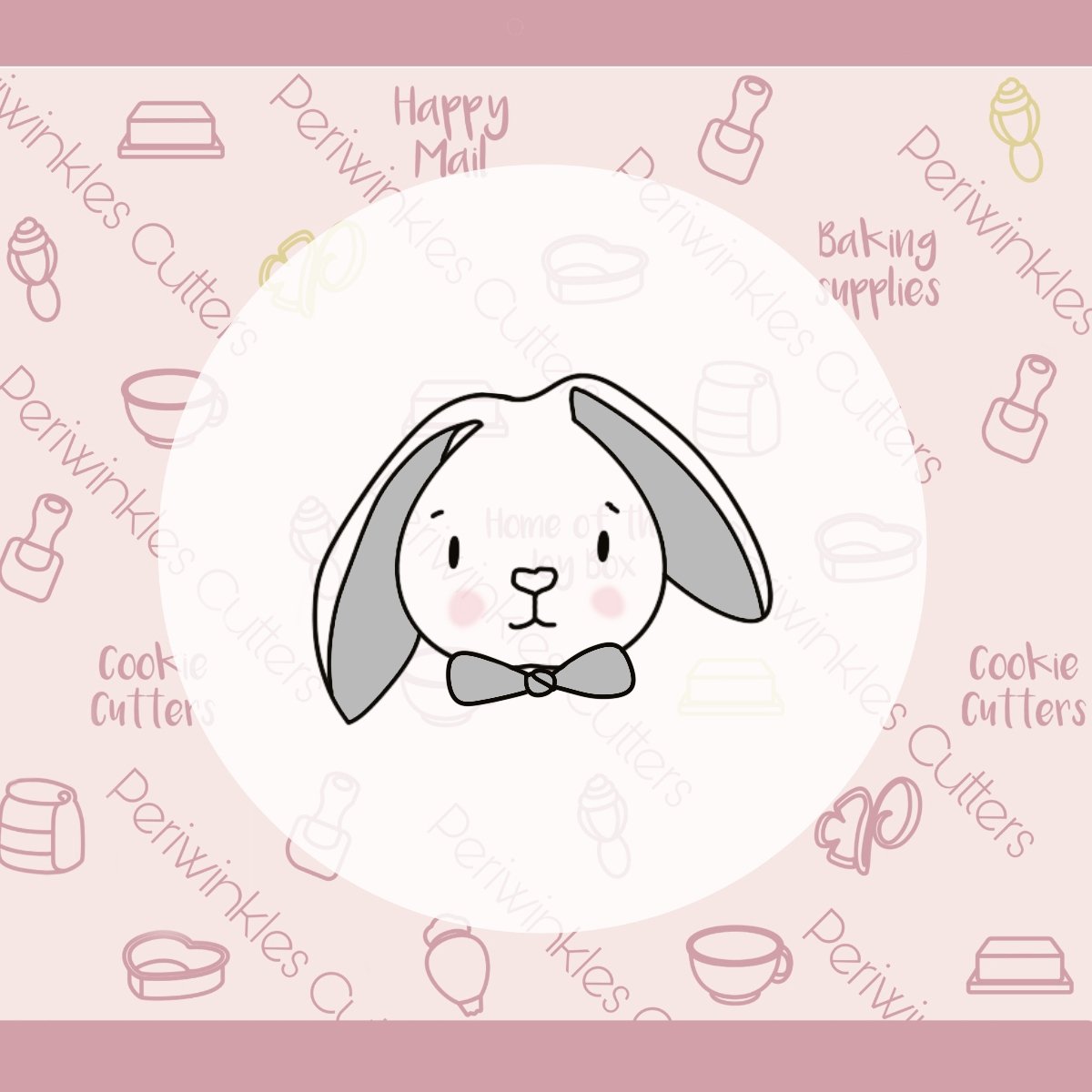 Alice Rabbit Cookie Cutter - Periwinkles Cutters