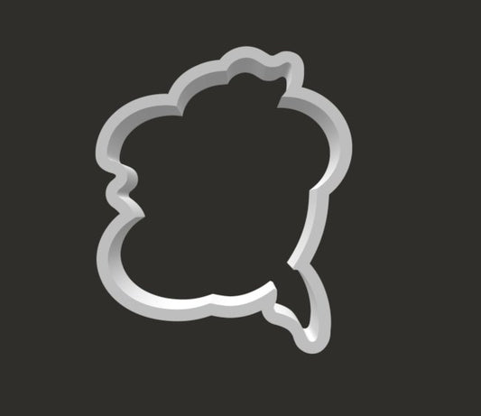 Apple and Heart Cookie Cutter - Periwinkles Cutters