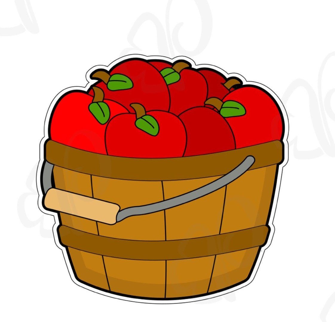 Apple Basket Cookie Cutter - Periwinkles Cutters