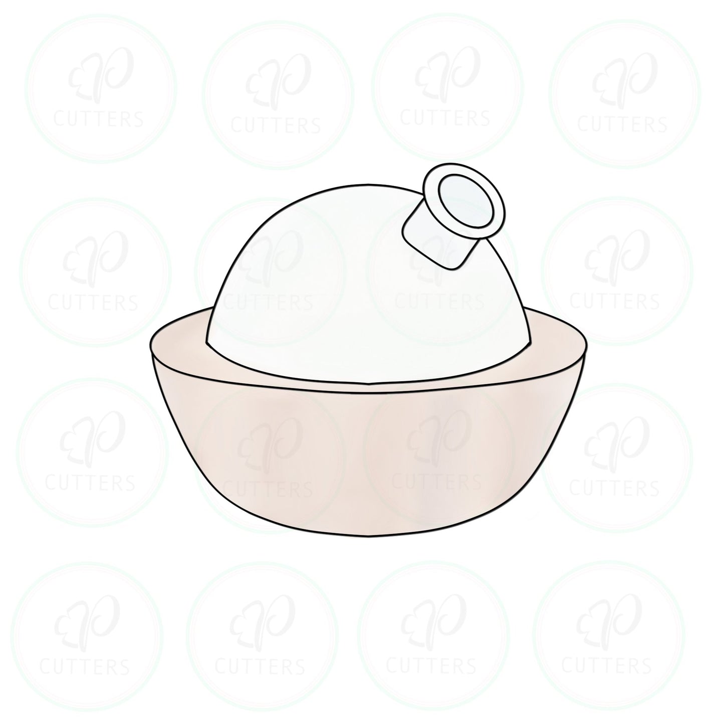 Aria Diffuser Cookie Cutter - Periwinkles Cutters