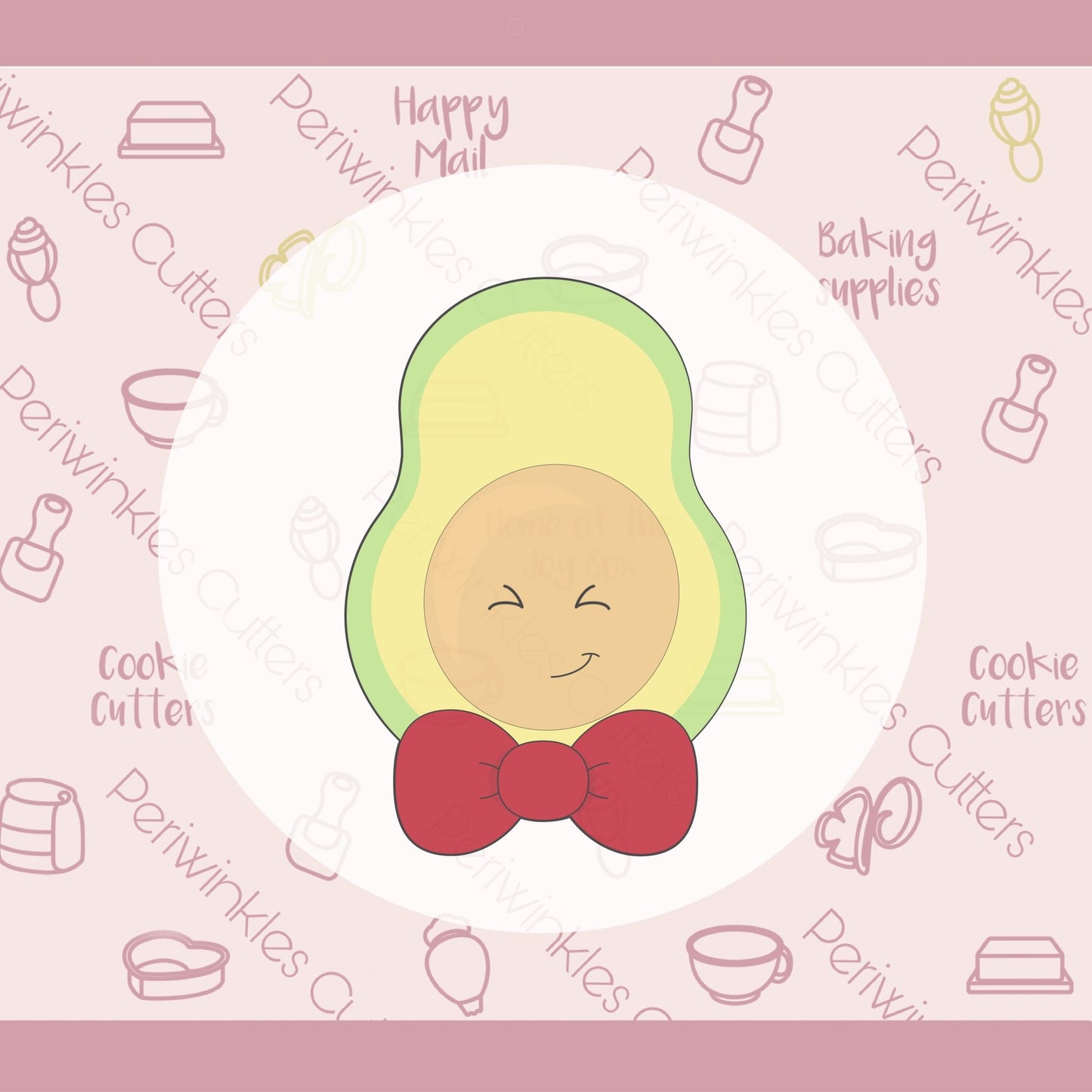 Avocados Cookie Cutter - Periwinkles Cutters