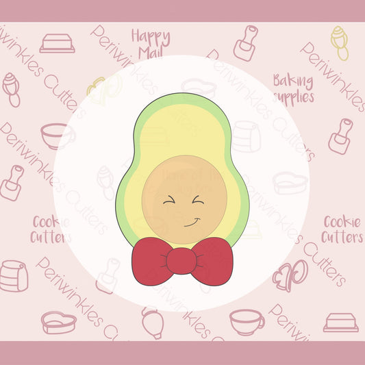 Avocados Cookie Cutter - Periwinkles Cutters