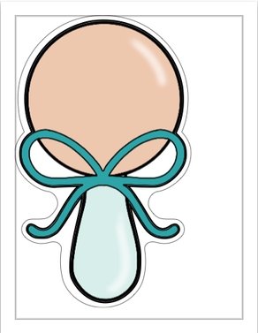 Baby Rattle Cookie Cutter - Periwinkles Cutters