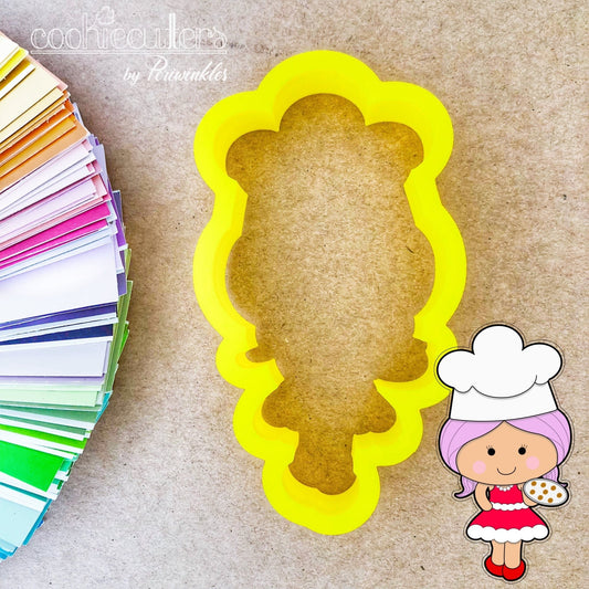Baker Girl Cookie Cutter - Periwinkles Cutters