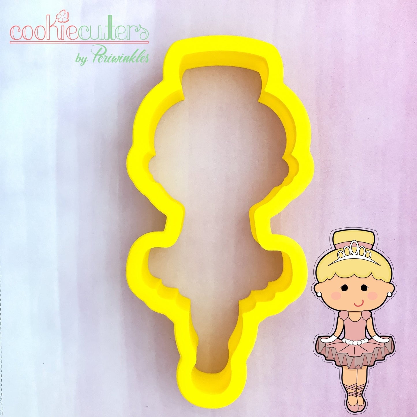 Ballet Cookie Cutter - Periwinkles Cutters