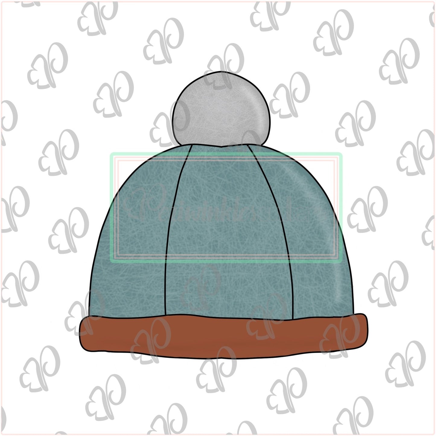 Beanie Hat Cookie Cutter - Periwinkles Cutters