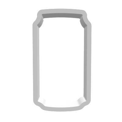 Beer - Soda Can Cookie Cutter - Periwinkles Cutters