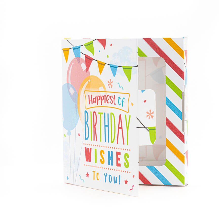 Birthday Greeting Card Cookie Cutters - Periwinkles Cutters