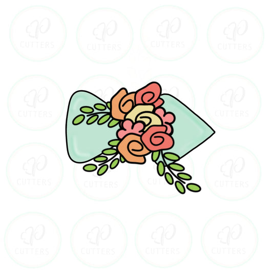 Boho Floral Teepee Cookie Cutter - Periwinkles Cutters