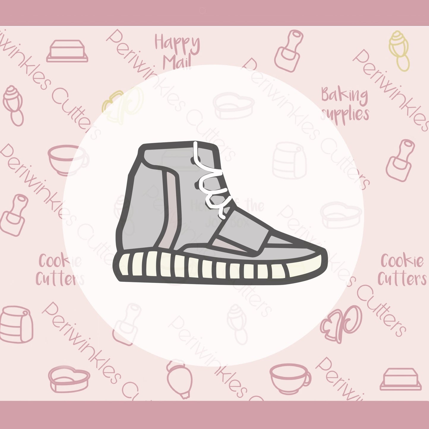 Boot Sneaker Cookie Cutter - Periwinkles Cutters
