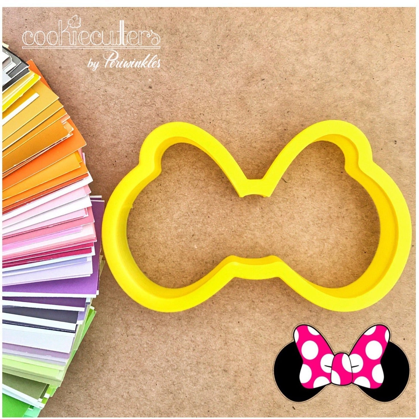 Mouse Ears Numbers Cookie Cutter - Periwinkles Cutters