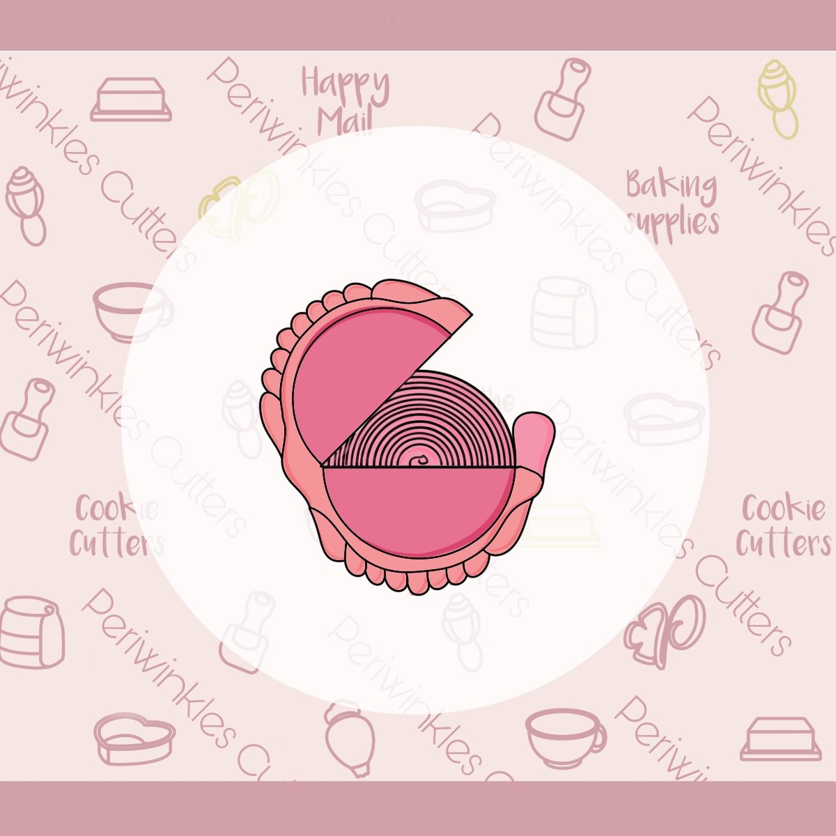 Bubble Tape Cookie Cutter - Periwinkles Cutters