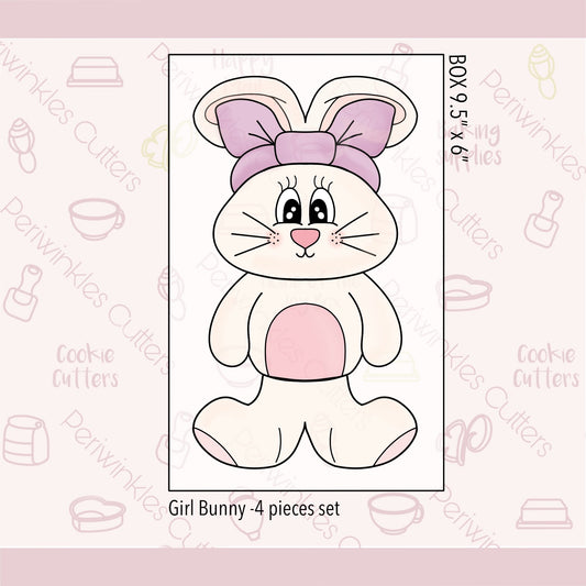 Build a Bunny Set of 4 Cookie Cutters - Periwinkles Cutters