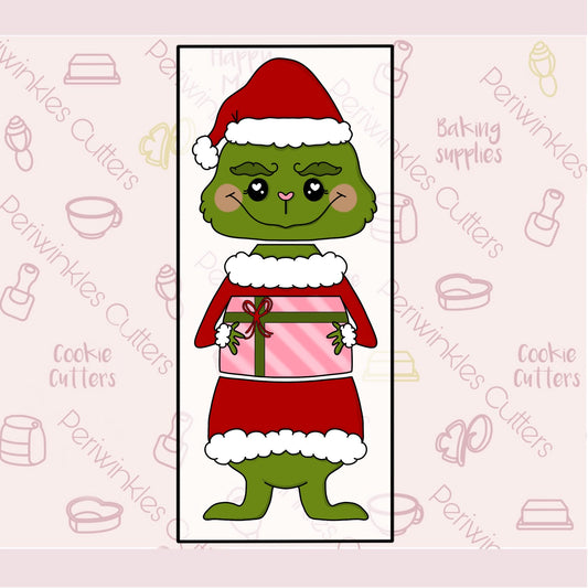 Build a Grinchy 3 Pieces Set Cookie Cutter - Periwinkles Cutters