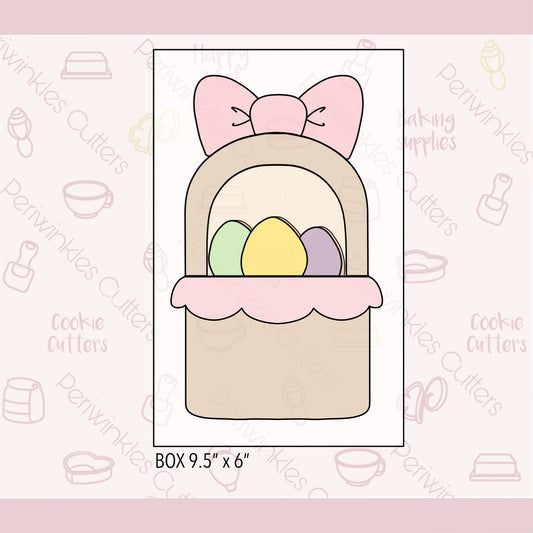 Build an Easter Basket Set of 5 Cookie Cutters - Periwinkles Cutters