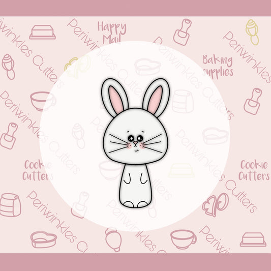 Bunny Popsicle Cookie Cutter - Periwinkles Cutters