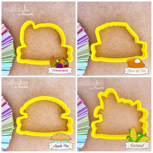 Busy Bree Baking Fall Plaques - Periwinkles Cutters