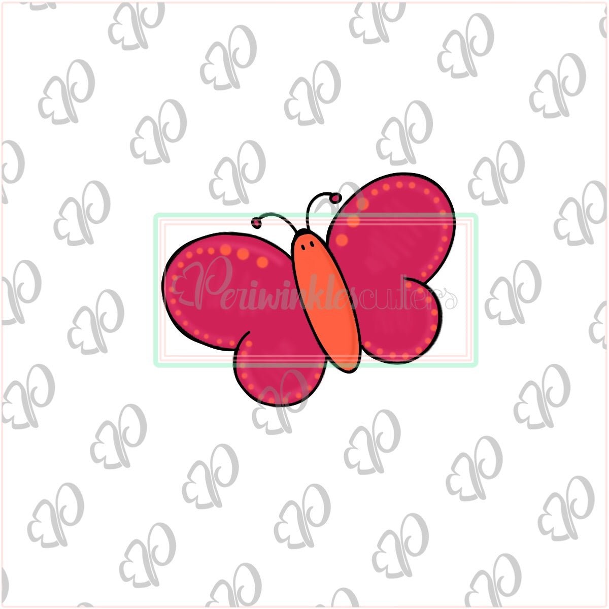 Butterfly Cookie Cutter - Periwinkles Cutters