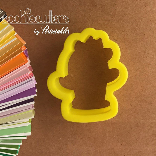 Cactus with Cowboy Hat Cookie Cutter - Periwinkles Cutters