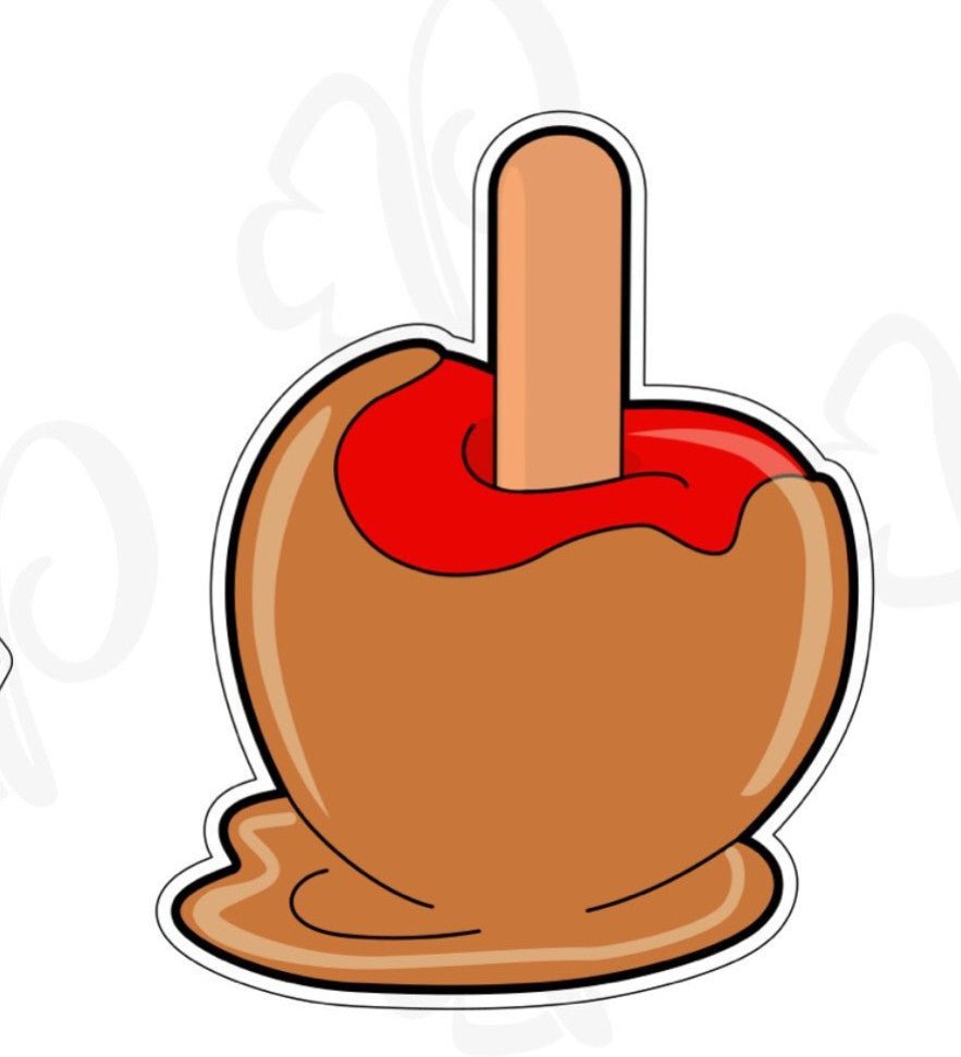 Caramel Apple Cookie Cutter - Periwinkles Cutters