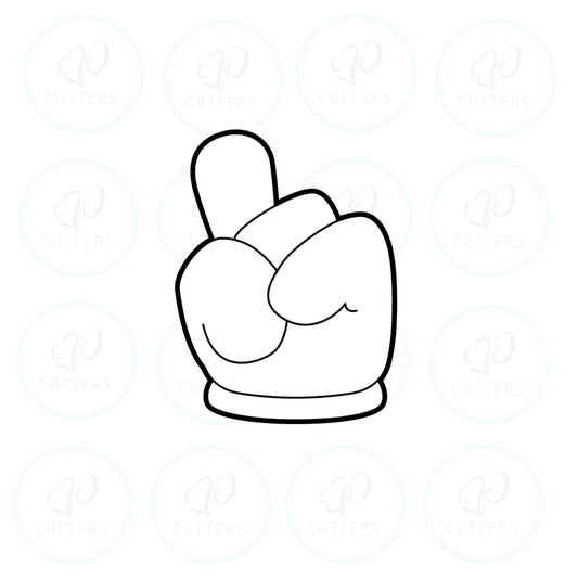 Cartoon Hands Cookie Cutters - Periwinkles Cutters