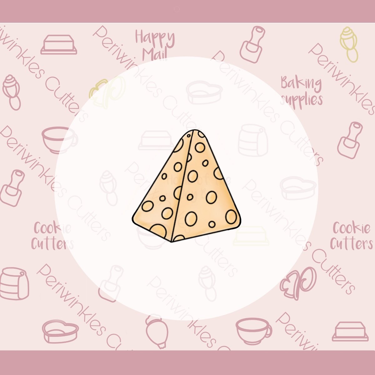 Cheese and Wine Cookie Cutter - Periwinkles Cutters