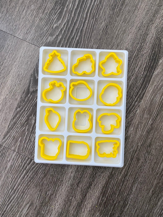 Christmas at the Beach 12 Mini Cookie Cutter Set - Periwinkles Cutters