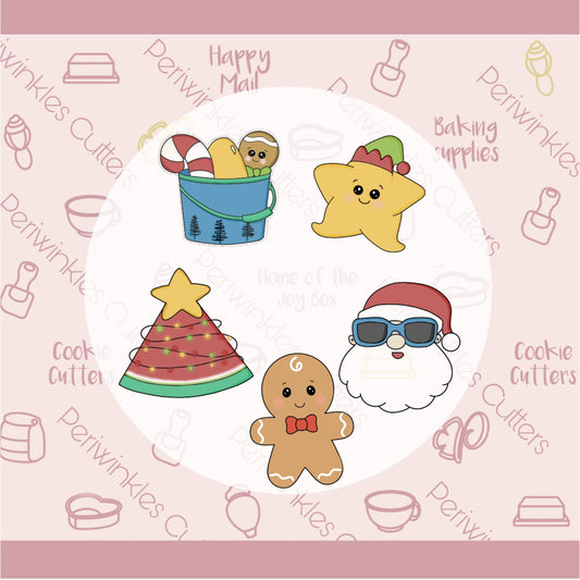 Christmas In July CLASS by Custom Cookies by Karen - Periwinkles Cutters