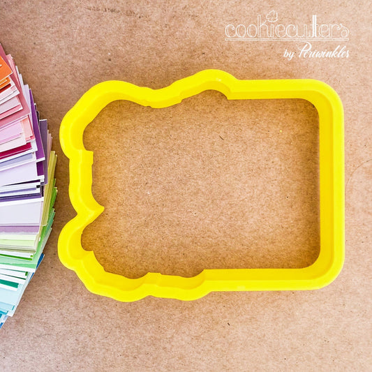 Christmas Lights Plaque Cookie Cutter - Periwinkles Cutters