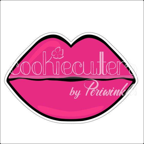 Chubby Lips Cookie Cutter - Periwinkles Cutters