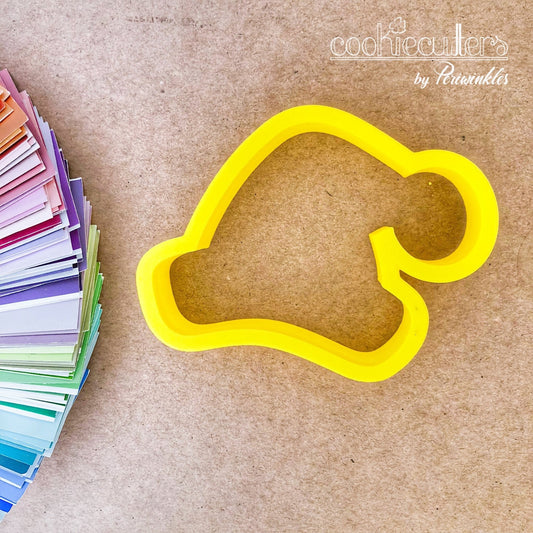 Chubby Santa's Hat Cookie Cutter - Periwinkles Cutters