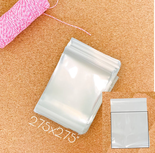 Clear Cellophane Cookie Bag - Periwinkles Cutters