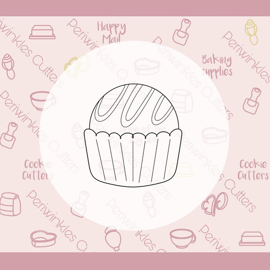 Cocoa Bomb Cookie Cutter - Periwinkles Cutters