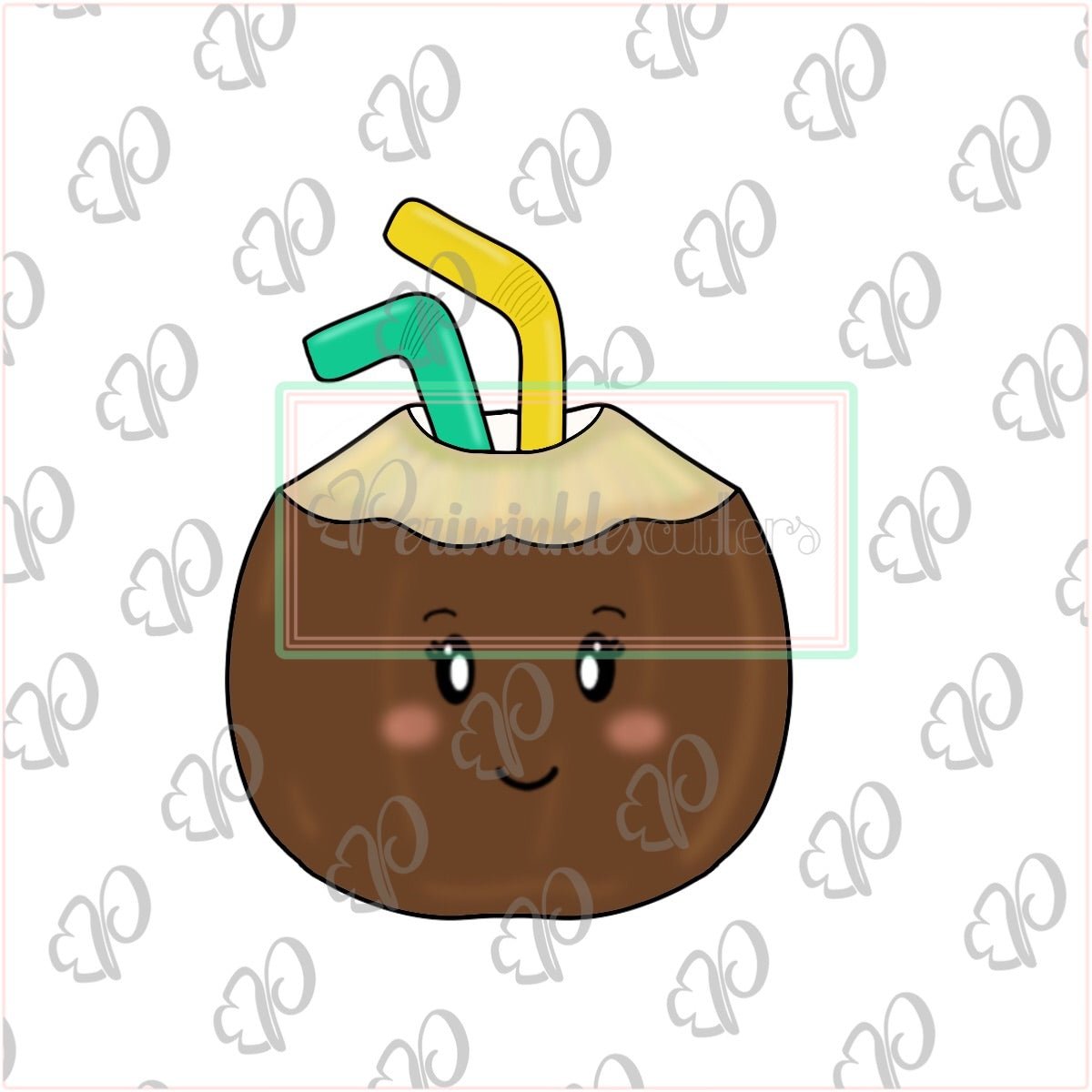 Coconut Cookie Cutter - Periwinkles Cutters