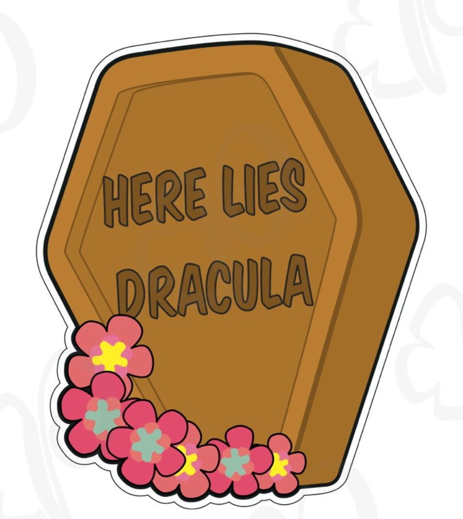 Coffins Cookie Cutter - Periwinkles Cutters