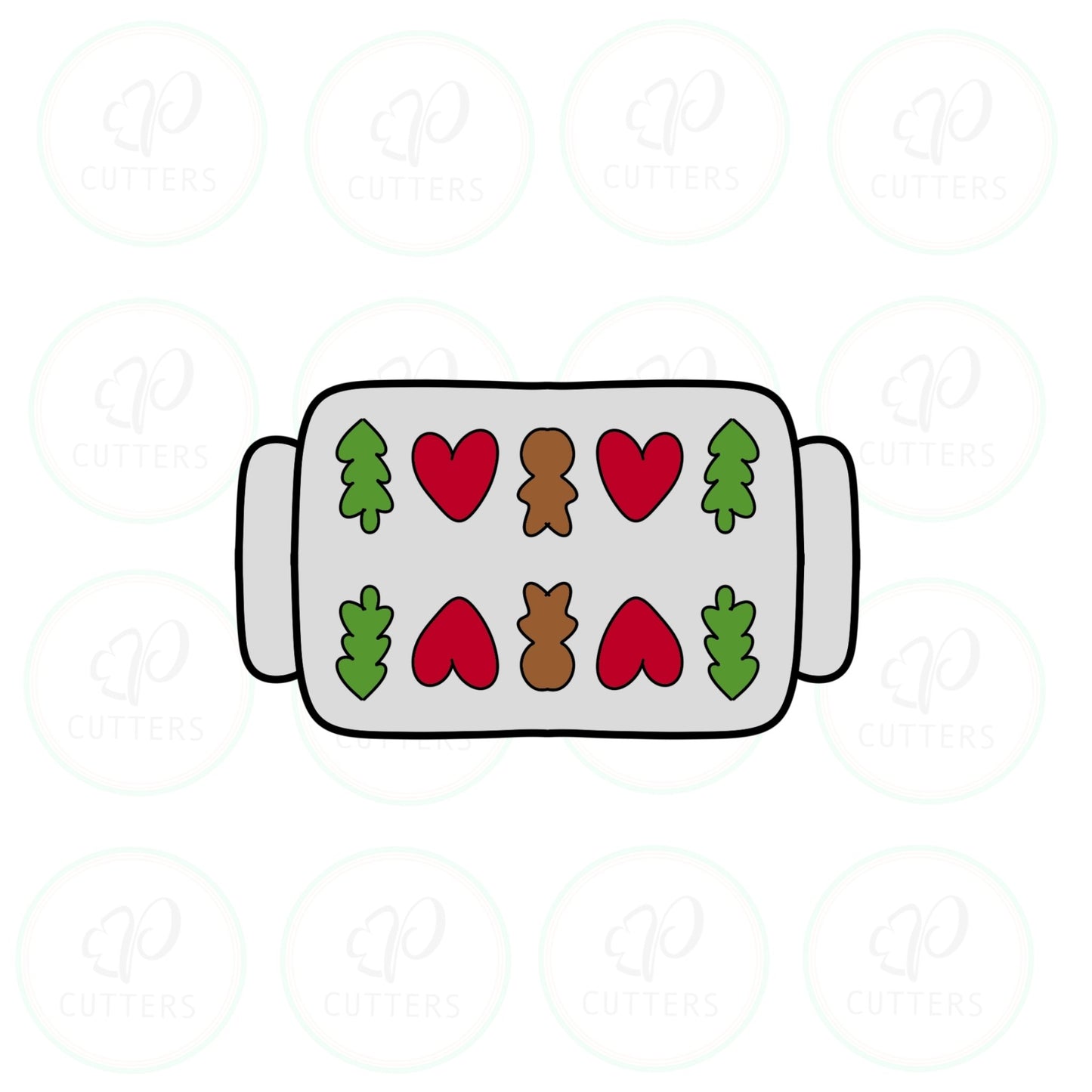 Cookie Baking Sheet Cookie Cutter - Periwinkles Cutters