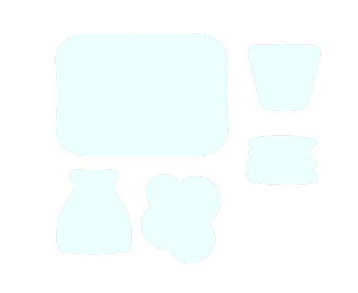 Cookies for Santa Platter Cookie Cutter - Periwinkles Cutters