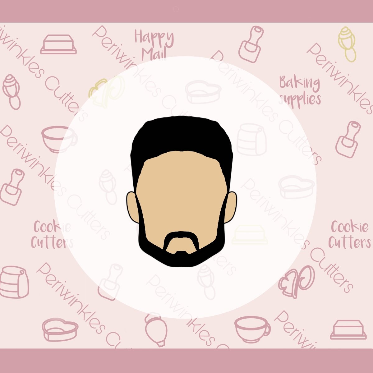 Cool Dad Silhouette 2021 Cookie Cutter - Periwinkles Cutters