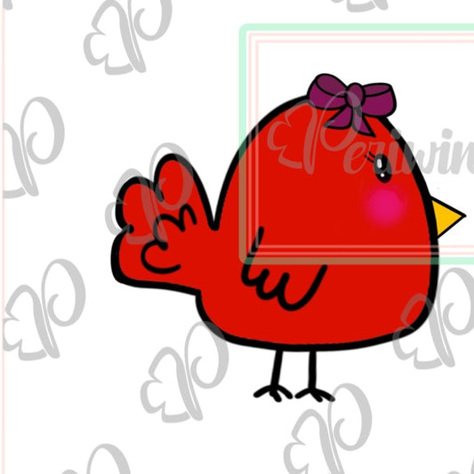 Cozy Cardinals Cookie Cutters - Periwinkles Cutters