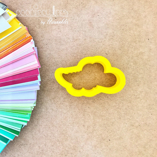 Cute Crocodile Cookie Cutter - Periwinkles Cutters