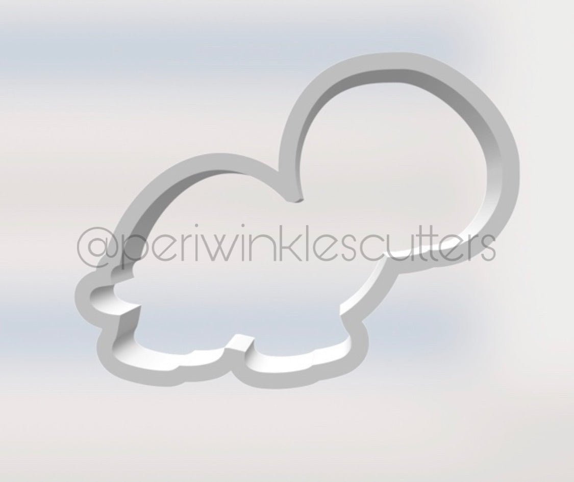 Cute Turtle Cookie Cutter - Periwinkles Cutters