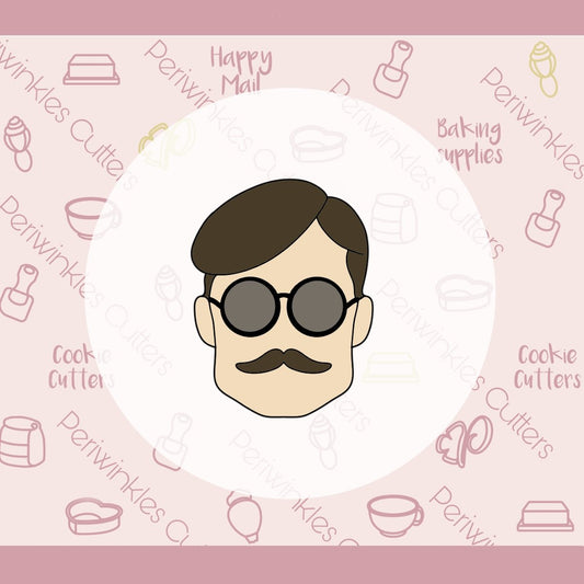 Dad Silhouette 2021 Cookie Cutter - Periwinkles Cutters