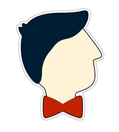 Dad Silhouette Cookie Cutter - Periwinkles Cutters